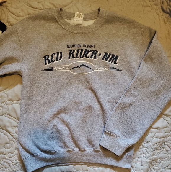 Gildan Tops - New Mexico Grey Crewneck